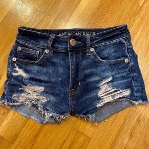 American Eagle Denim shorts size 00